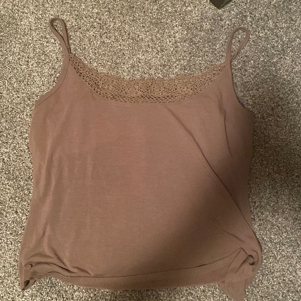 Brown cami
